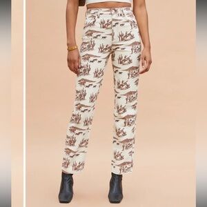 Reformation Sonora High Rise Straight Jeans